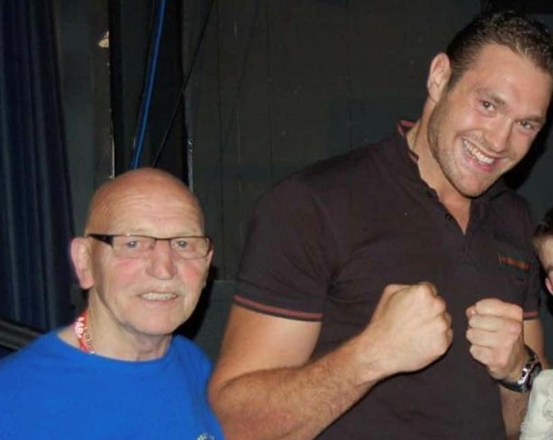 Stacey trained Fury when he was starting out in boxing