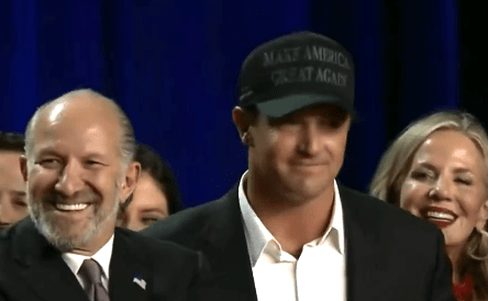 He appeared slightly uncomfortable in the national spotlight