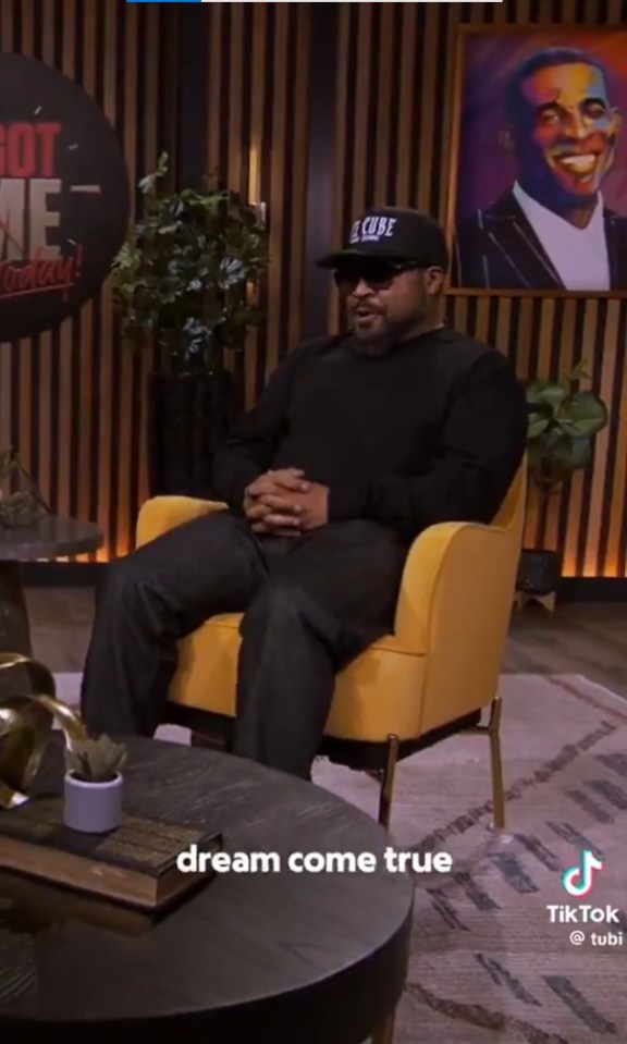Ice Cube admitted it'd be a 'dream come true'