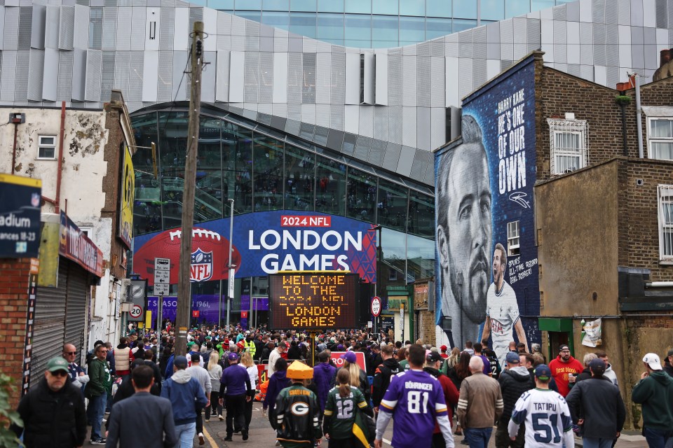 Tottenham Hotspur's will host the NFL for a fourth season in succession