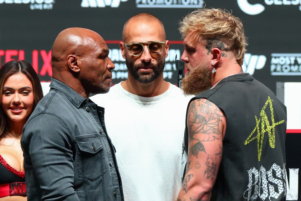 Tyson and Paul go head-to-head in the main event