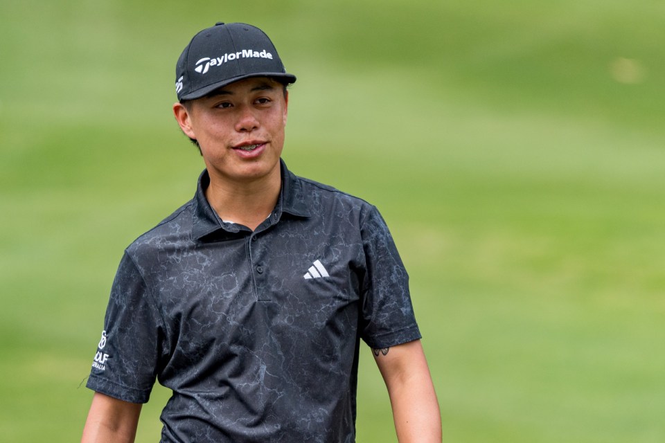 Guan was struck by a ball at a tournament in Australia