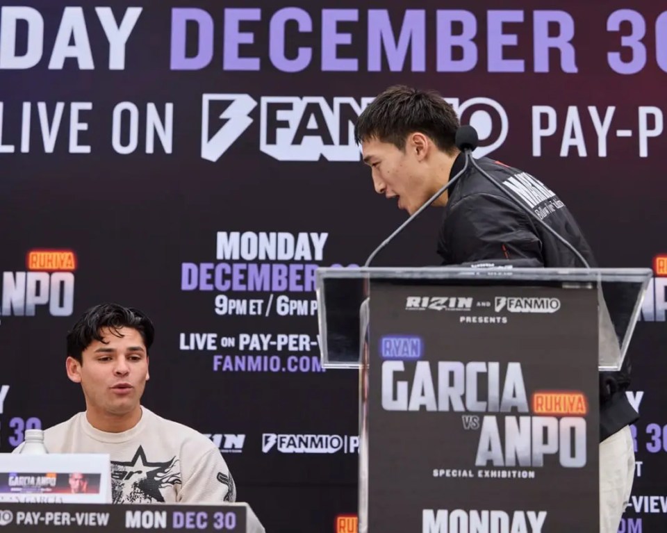 Things got heated at their launch press conference in Los Angeles
