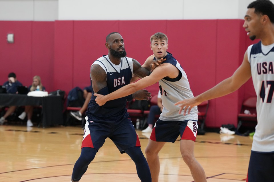He's already competed against LeBron James