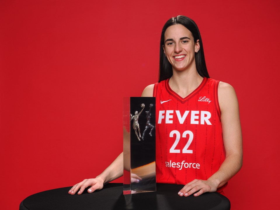 Clark capped off a remarkable debut season with the WNBA Rookie of the Year award