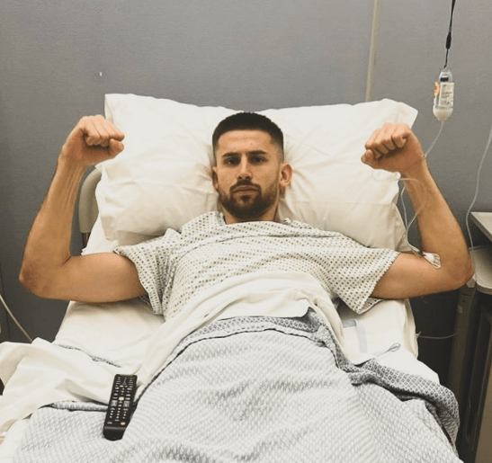 Vicario has revealed that he played through a broken ankle