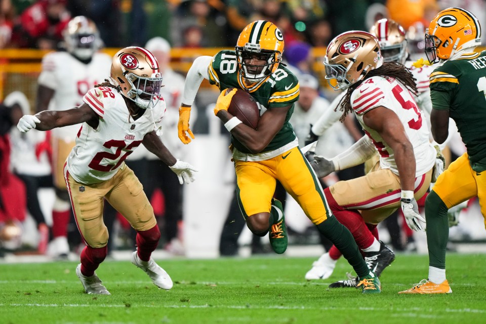 The Packers ran through the 49ers and handed them a heavy defeat