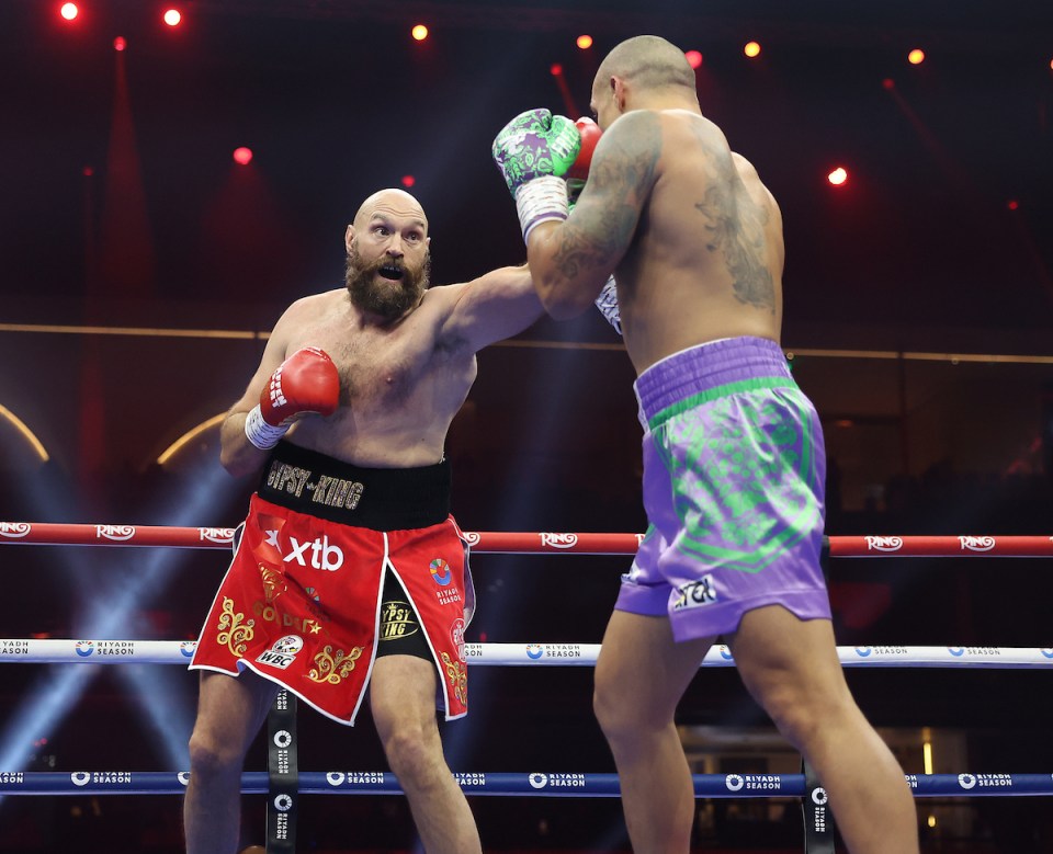 Riyadh, Saudi Arabia: Oleksandr Usyk v Tyson Fury, WBC, WBA, Ring Magazine and WBO Heavyweight Titles.
21 December 2024
Picture By Mark Robinson Matchroom Boxing.