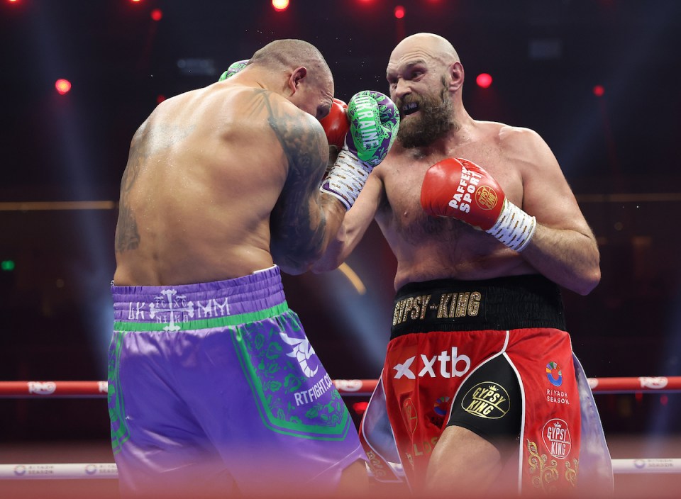 Riyadh, Saudi Arabia: Oleksandr Usyk v Tyson Fury, WBC, WBA, Ring Magazine and WBO Heavyweight Titles.
21 December 2024
Picture By Mark Robinson Matchroom Boxing.