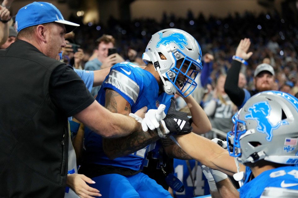 Detroit fans were thankful for Patrick stepping up for the Lions