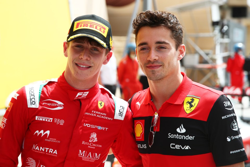 The Leclerc siblings are the first brothers to be teammates in an F1 session