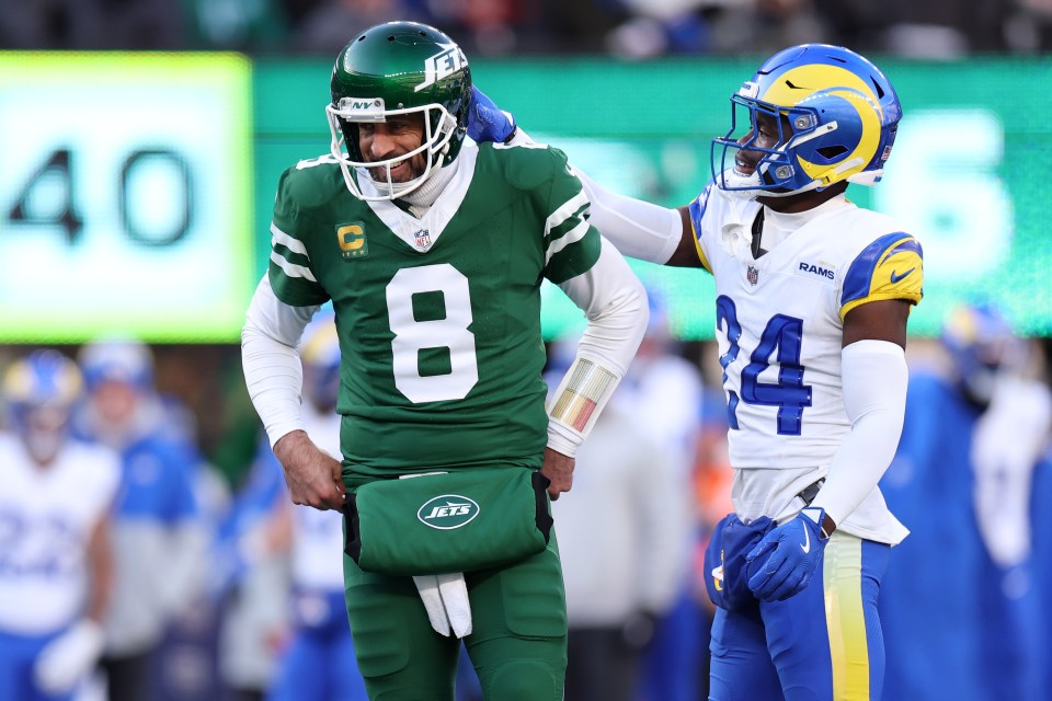 Rodgers and the Jets put up a historic-low nine points without punting