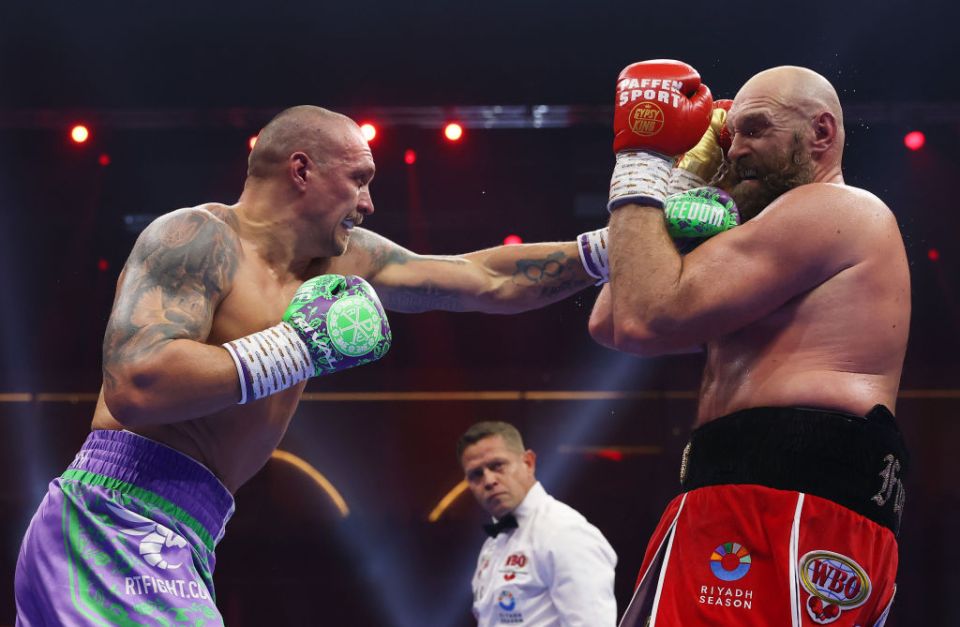 Usyk has cemented his name in the record books after beating Fury twice