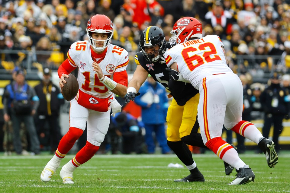 Mahomes is hitting form just in time for the playoffs