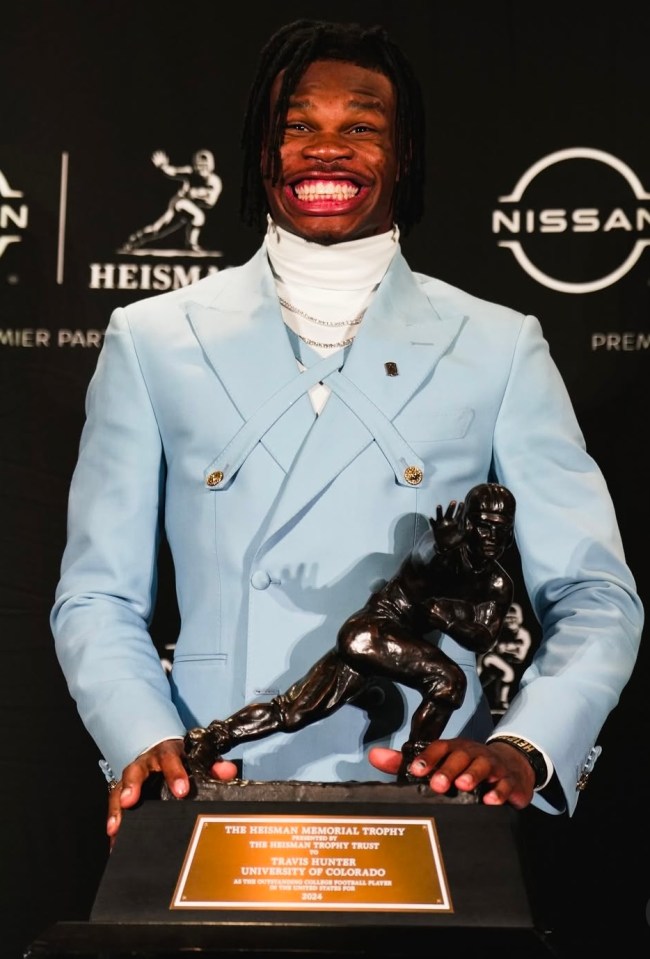 Hunter was the nation's best college football player 