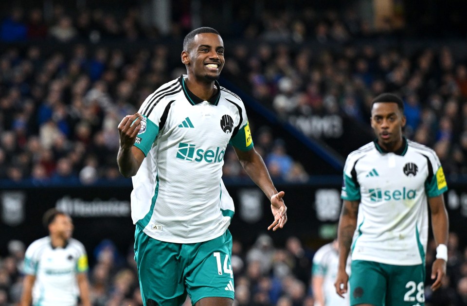 Isak is the hottest striker in the Premier League right now