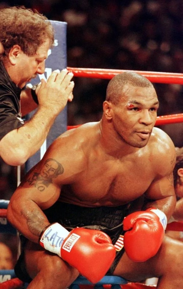 Giachetti was in Tyson's corner for the Holyfield rematch