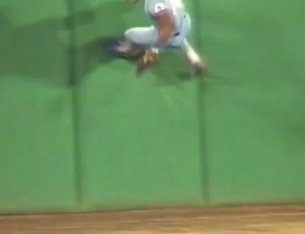 Jackson was so fast and strong he could run up and across a wall
