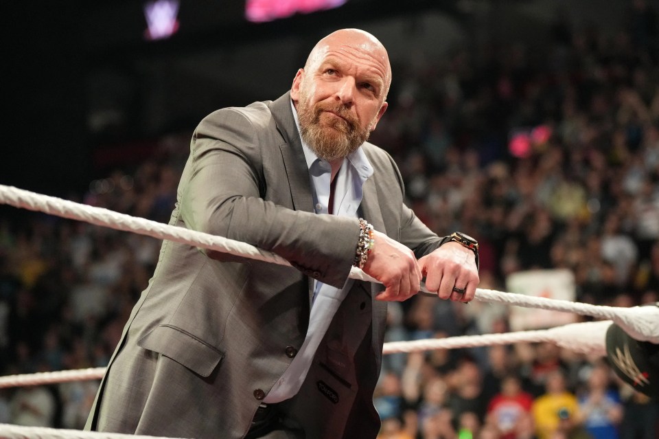 Triple H at a WWE event.