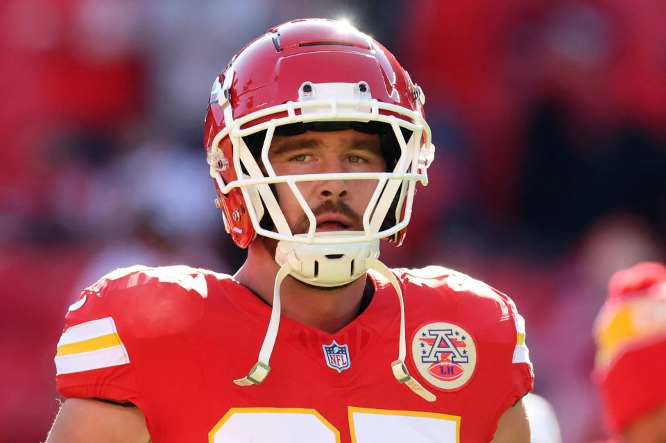 Some NFL fans aren't keen on the design of Kelce's helmet