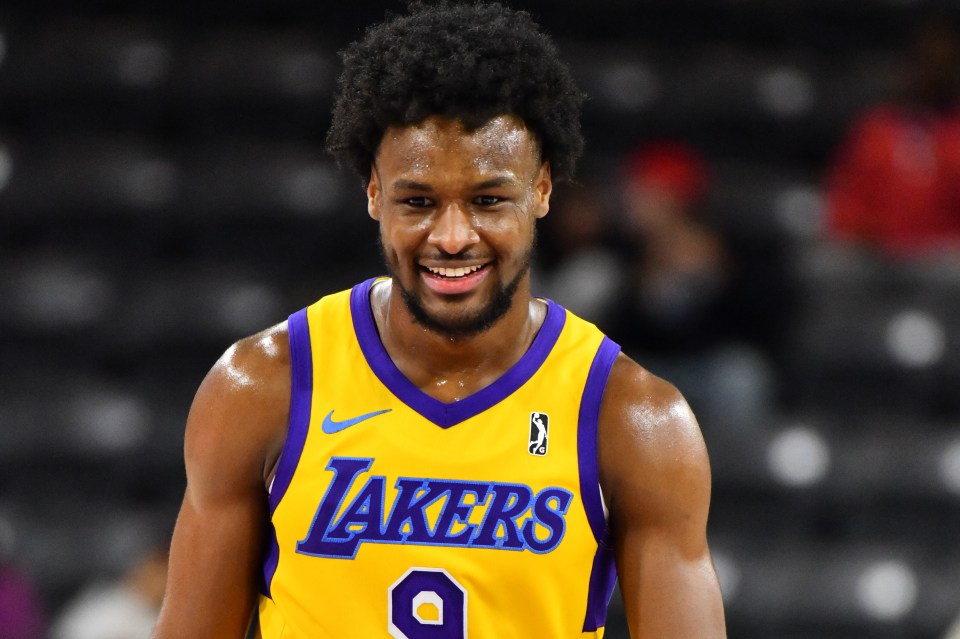 Bronny is finding his feet with the Lakers' G League affiliate