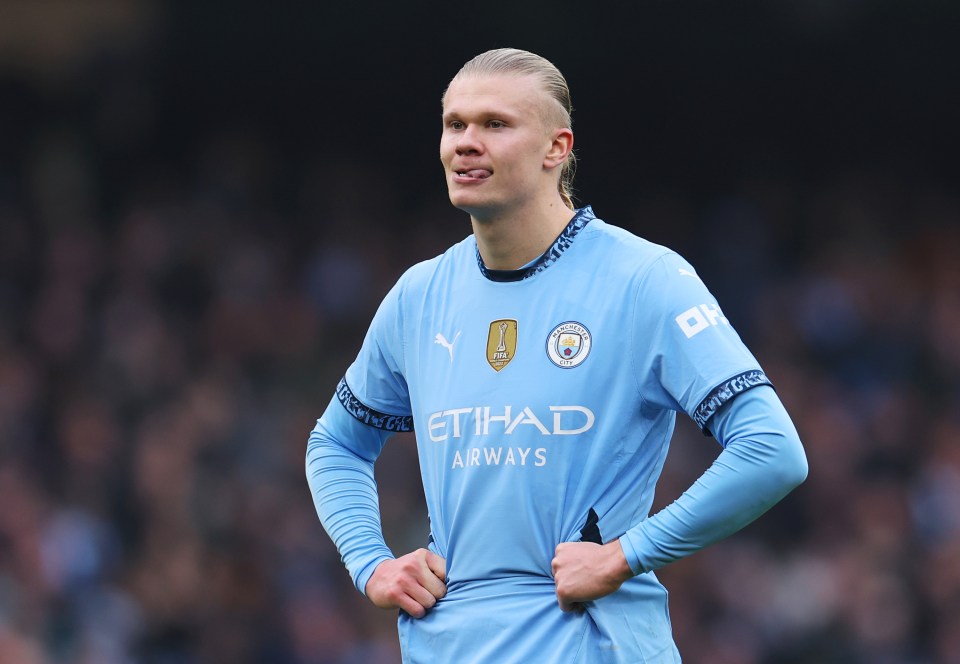 Erling Haaland surpassed the 30-goal mark in each of his first two seasons at Man City