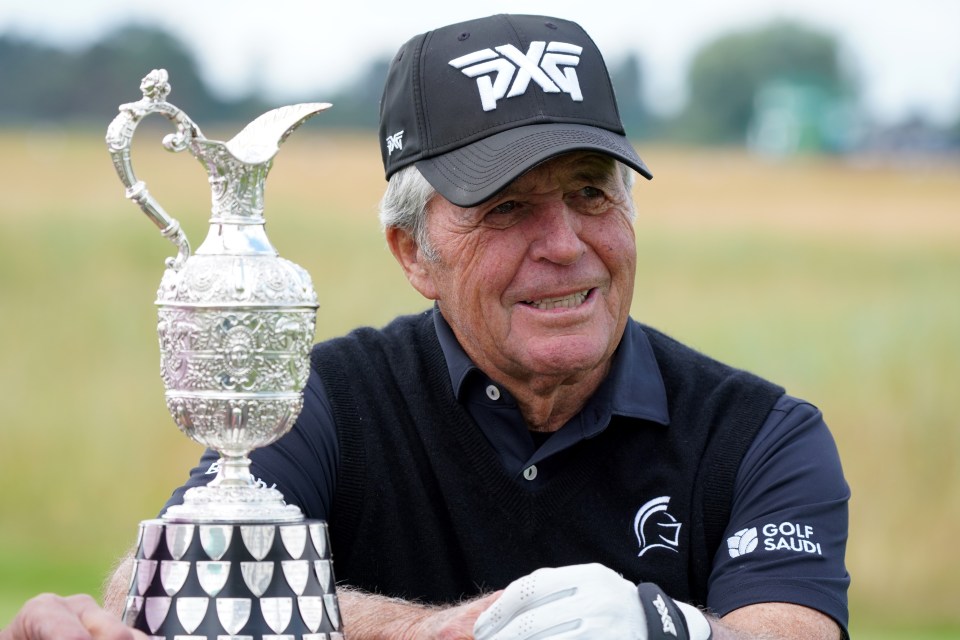 Gary Player will always give you a response even if it's not the one you want