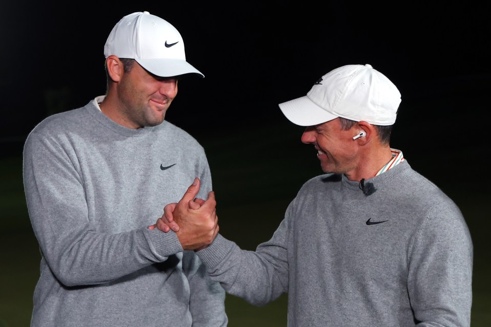 Scheffler and McIlroy are good friends and recently competed as teammates in Las Vegas