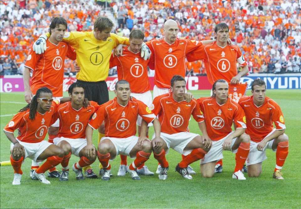 Van der Vaart played for his country more than 100 times and called Edwin van der Sar, Ruud van Nistelrooy and Edgar Davids teammates