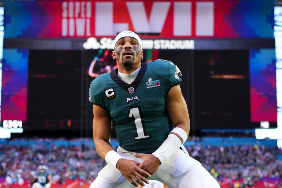 One gambler has already placed $200k on Hurts and the Eagles to win Super Bowl 59