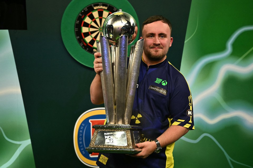 Littler has been tipped to break Taylor's record of 16 world titles after claiming his first at the last PDC World Championship