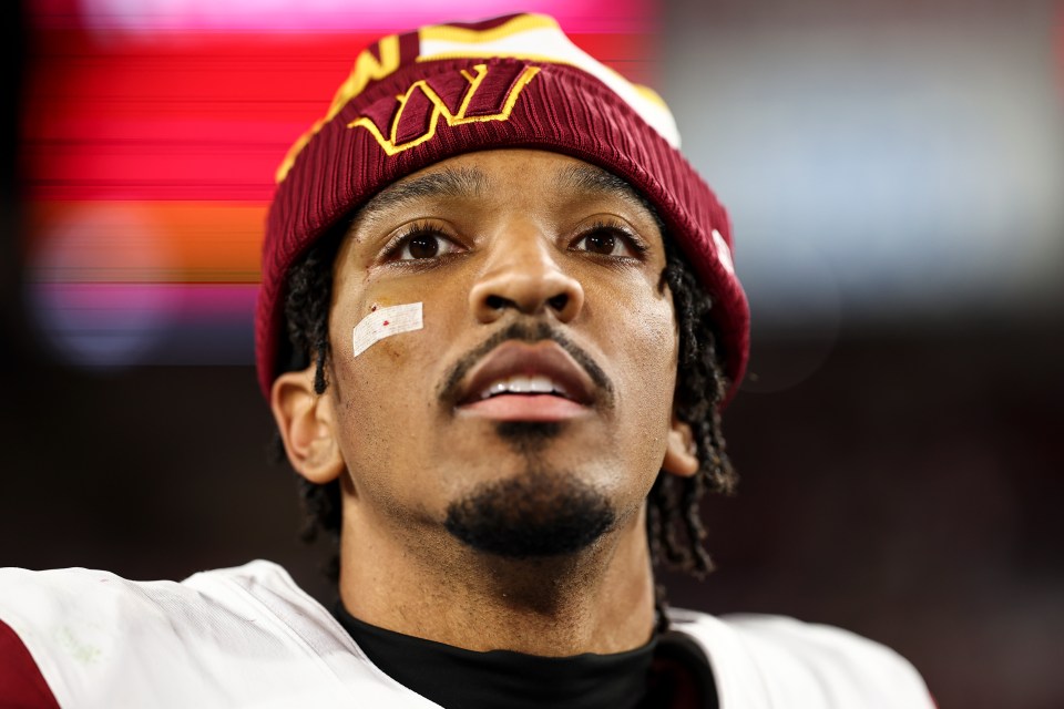 Daniels returned with a bandage over his right eye