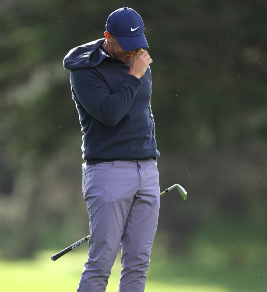 McIlroy was able to see the funny side