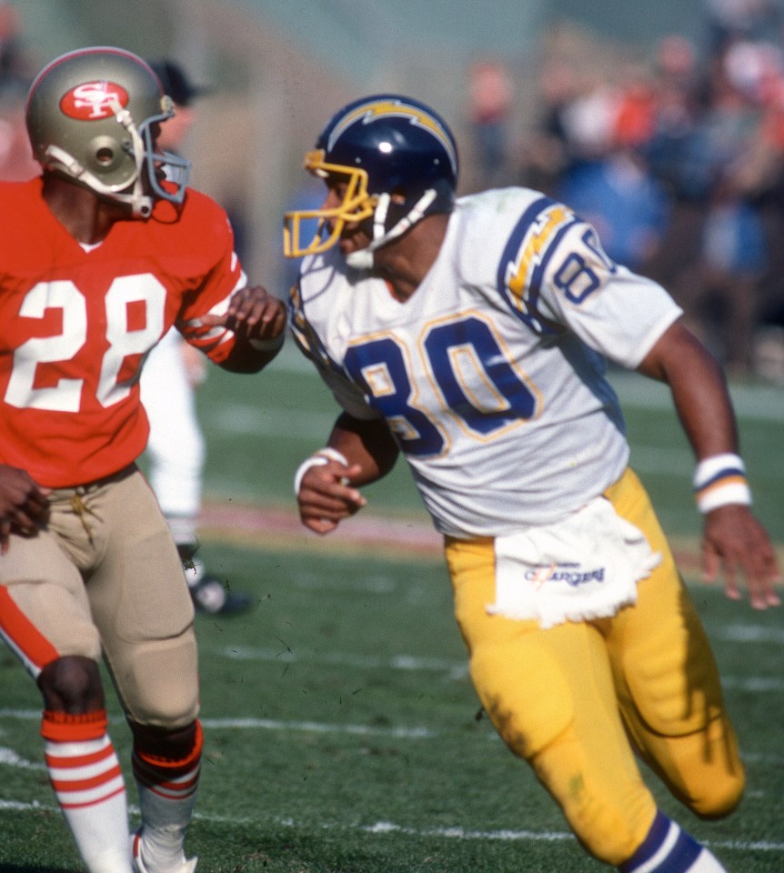 Kellen Winslow, 80, opened the field and approached 100 catches in a season