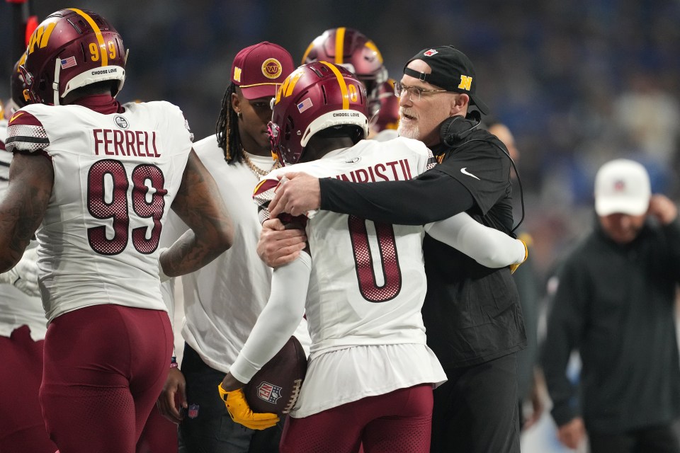 Quinn and the Commanders have reached the AFC Championship game for the first time since 1991
