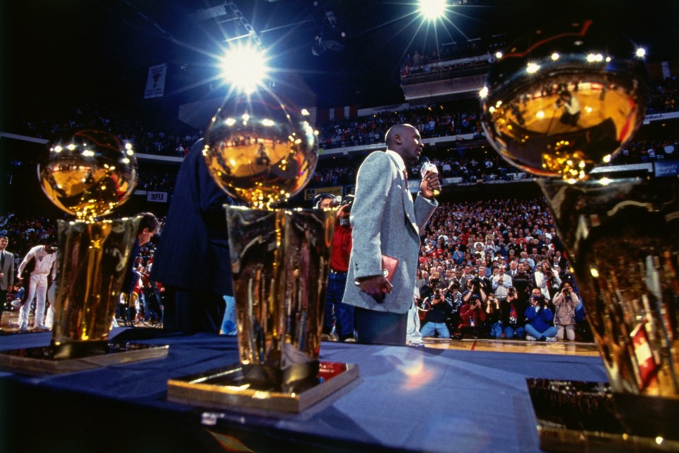 Michael Jordan won six NBA championships as a player