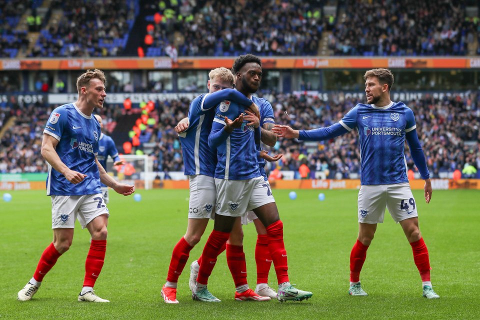 Kamara and Lane [the one hugging him] played together at Portsmouth last year and became good friends off the pitch