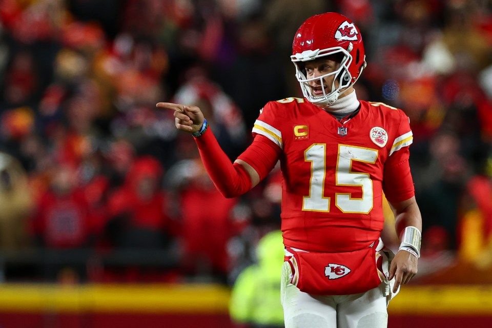 Mahomes and the Chiefs are trying to become the first team to win three Super Bowls in a row