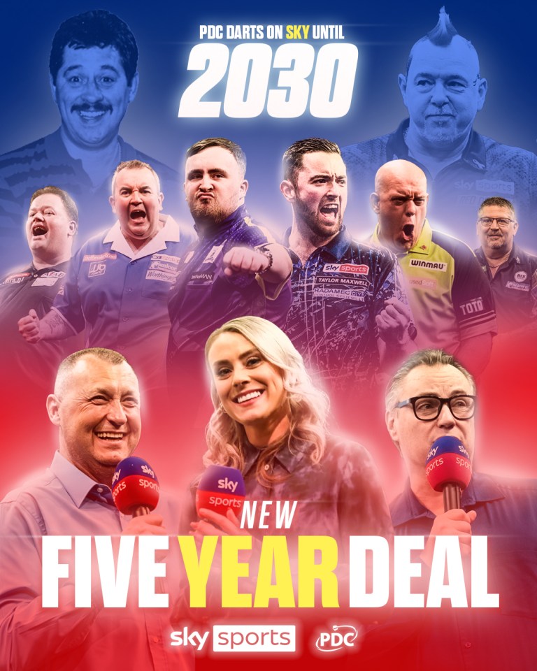 The new deal has been signed for five years