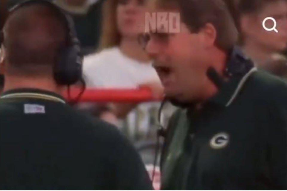 A furious Holmgren asked who called the play