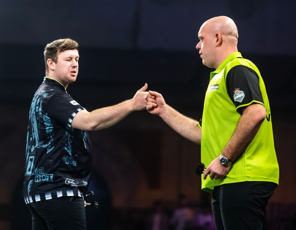 Van Gerwen and Rydz produced a match for the ages in North London