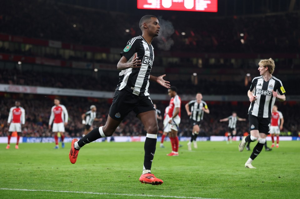 Newcastle's Carabao Cup win over Arsenal was the first game shown after the agreement