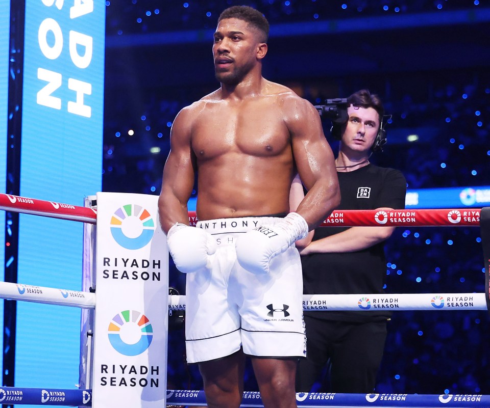 Joshua is still waiting hopeful to face Fury