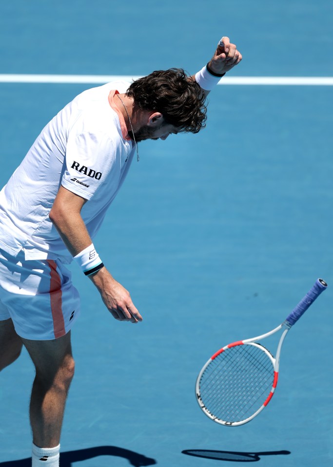 Norrie can count himself lucky he wasn't disqualified over the incident