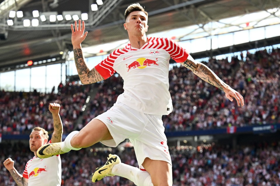 Sesko has banged in 17 goals this term - yet there are still question marks over his finishing