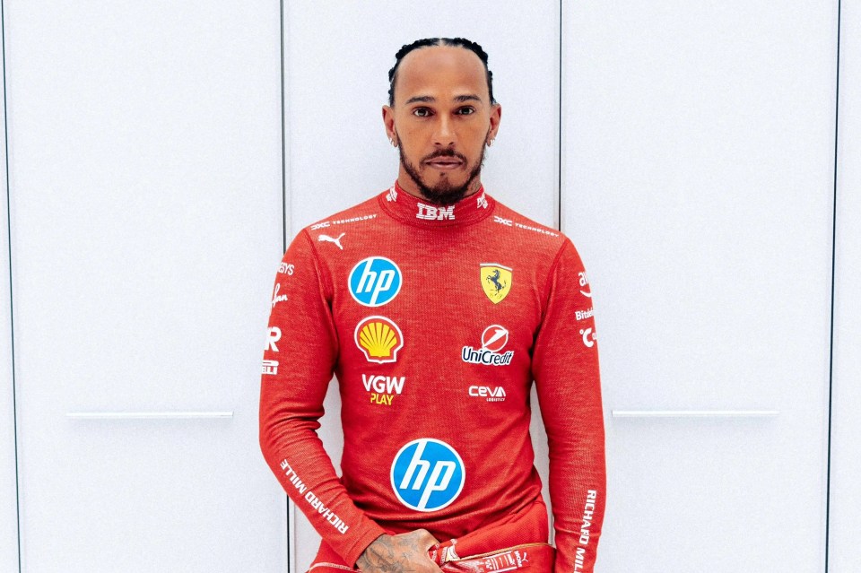 Hamilton had a rocky start to his time at Ferrari after he crashed in pre-season