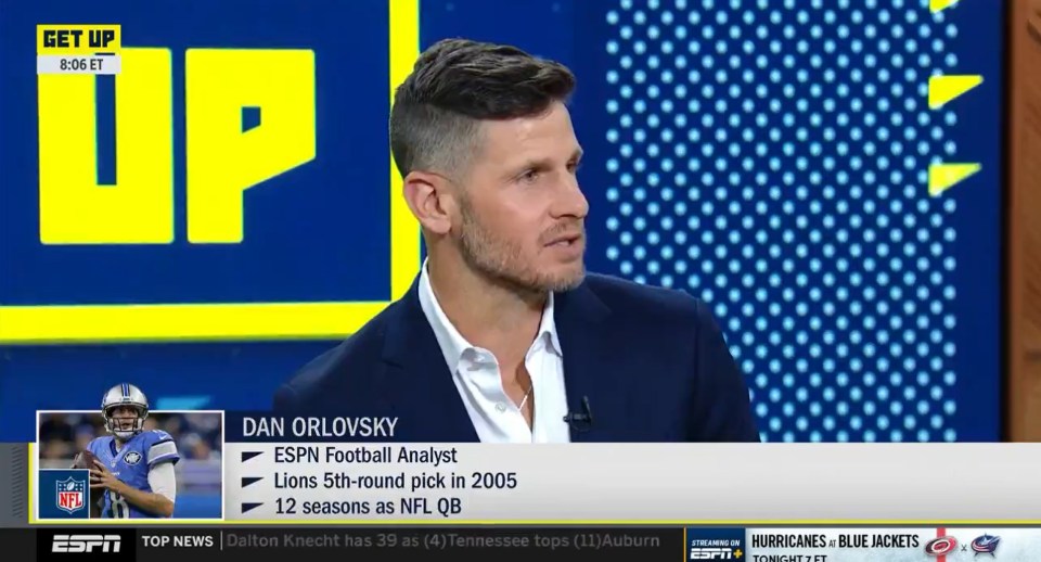 Orlovsky was one of the few people in early 2024 saying they'd pick Daniels over Williams