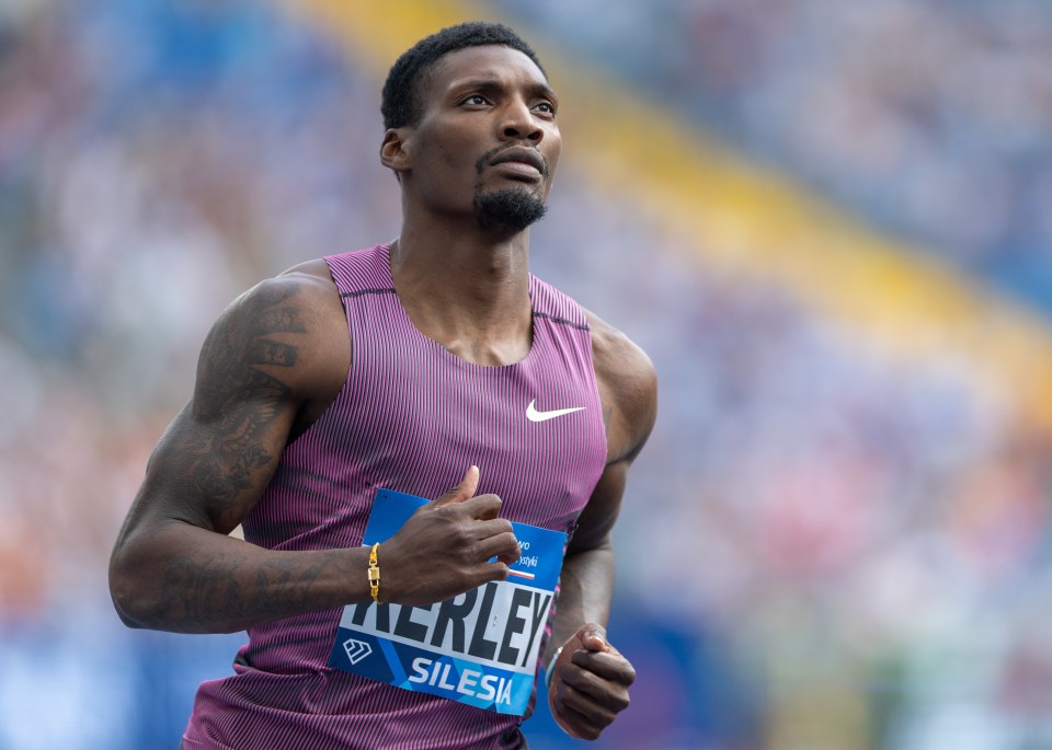 Kerley boasts a 400m personal best of 43.64 seconds