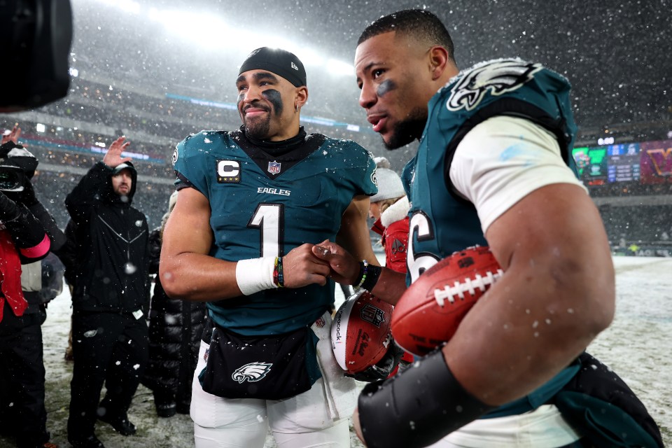 Barkley and Hurts are one hell of a duo