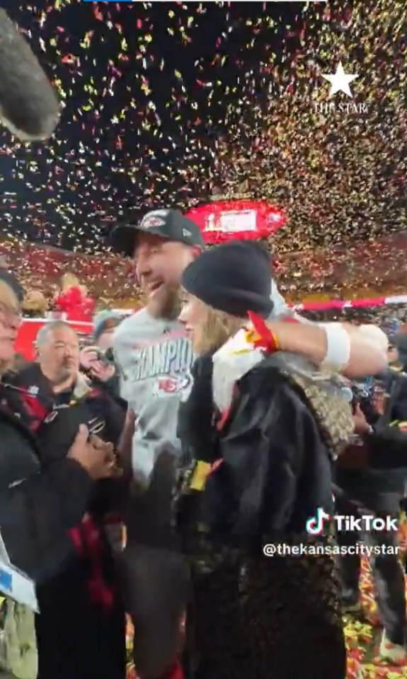 Kelce's mom and girlfriend Taylor Swift joked he wasn't allowed on Bourbon Street during Super Bowl week